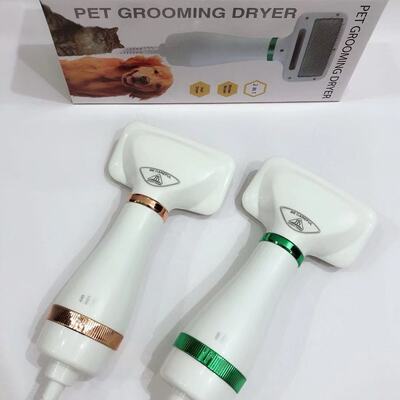 Cross border new pet hair dryer with hot air comb for dogs,