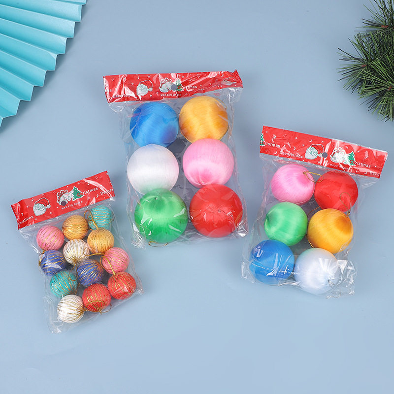 2025 Christmas Ball Christmas Tree Decoration Pendant Wrapp