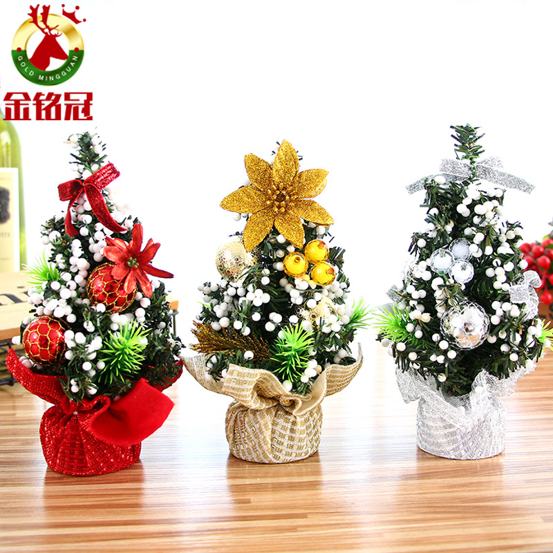 Christmas Decorations Tree 20cm Mini Christmas Decorations