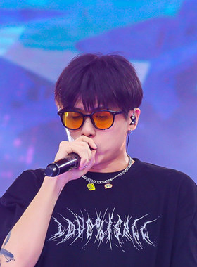 法老同款眼镜男黑框茶色墨镜潮女士大框大脸复古个性太阳镜说唱