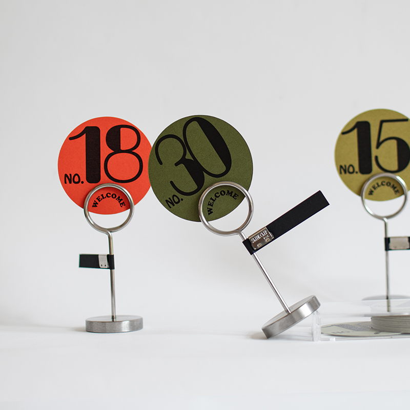 桌面金属标签展示架3个装