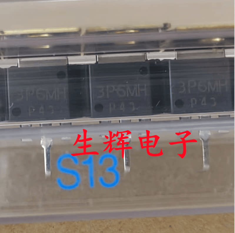 全新进口单向可控硅晶闸管 3P6MH 定型脚TO-202封装 - 实物图