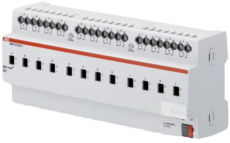 ABB i-bus SA/S 12.16.6.1 开关驱动器KNX/EIB控制器智能家居产品