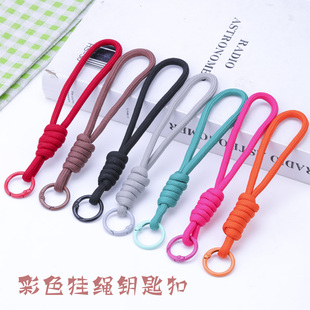 创意小饰品挂件防丢挂绳手工diy金属钥匙扣便宜小玩意圆环扣配件