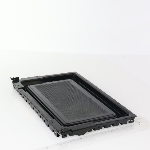 美的微波炉门体滴组件