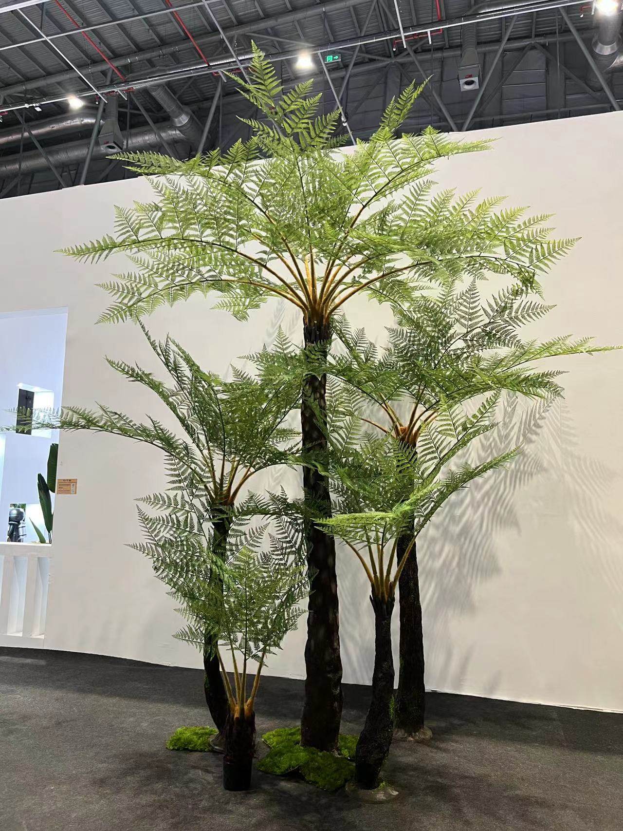 2023新款 仿真树 桫椤树蕨类笔筒树仿真树 沙罗树 室内落地橱窗