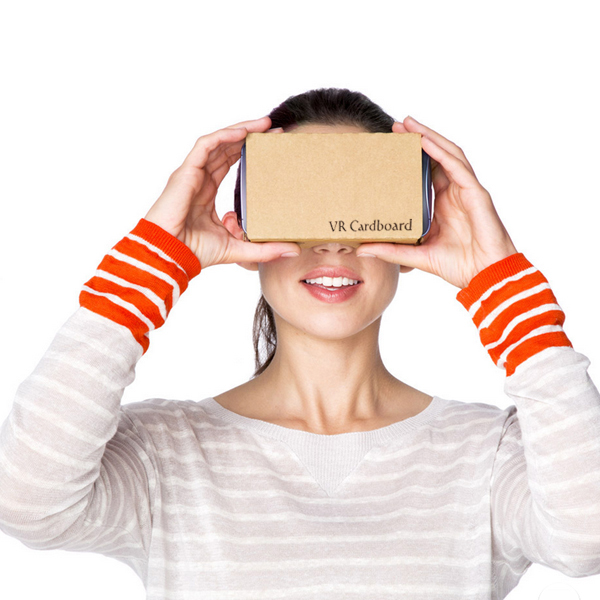 Lunettes VR ou 3D GOOGLE CARDBOARD en papier - polarisant - Ref 1225305 Image 2