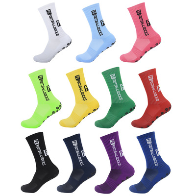 新款点胶足球袜 FS款防滑加厚毛巾底袜子football socks