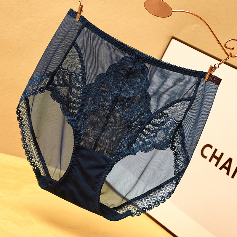 超薄蕾丝内裤女大码夏季透气性感