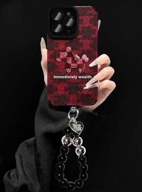 新年英文小马新款马年适用苹果17Pro手机壳iPhone16max小米15华为mate80pura70k60Reno14荣耀500x300一加ace5