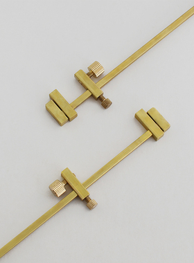 规律RPL 复古黄铜夹照片夹卡片展示支架价格签创意二维码展示支架