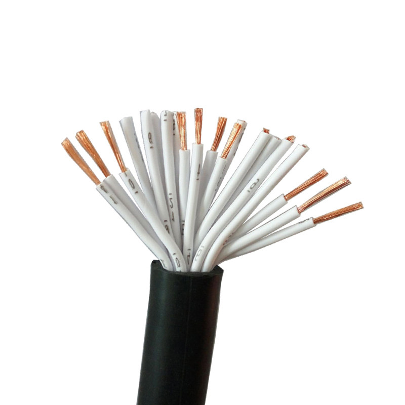 75平方电源线 设备连接线 多芯软电缆rvv20芯纯铜