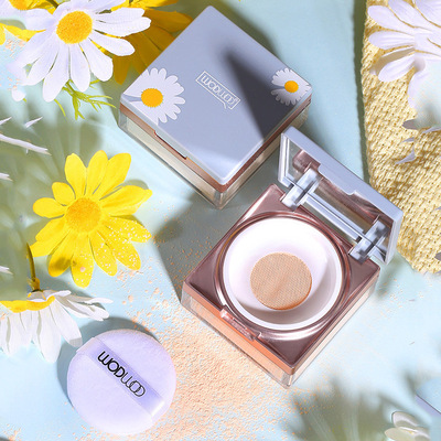 wodwod柔光美颜水雾雏菊蜜粉散粉持久去油防水遮瑕定妆散粉小众