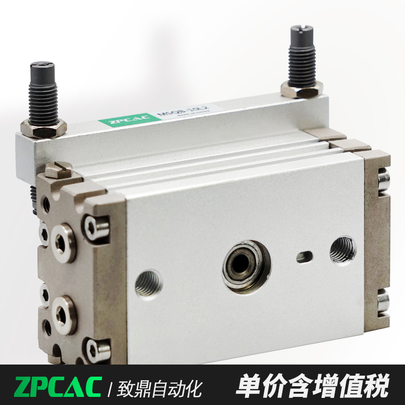 摆台气缸MSQB-10/20/30/50L2 L3 180度旋转气缸90 带缓冲器