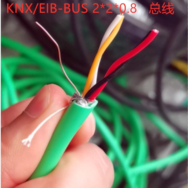 国标 KNX总线 EIB总线电缆 EIB-BUS 2*2*0.8灯控线家居智能控制线