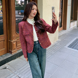 【现货】重工艺个子小香短外套155-177-P145控225，女装短外套，世纪海洋