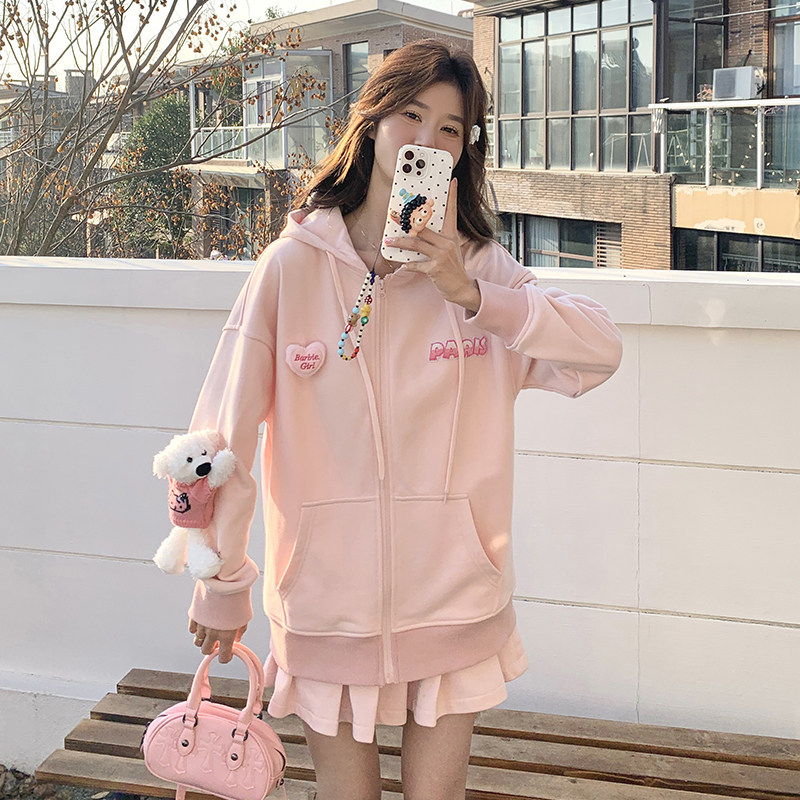 【下架】设计师款连帽套裙（玩偶可拆卸）155-8511-P150控230,女装套装/套裙,世纪海洋