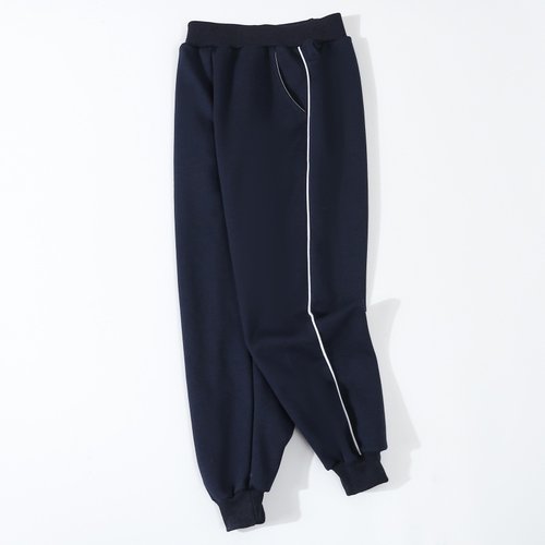 纯棉校服裤子春秋夏冬季加绒加厚