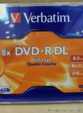 现货威宝D9大容量DVD刻录盘DVD-R DL光盘DL空白光盘8.5G刻录光盘