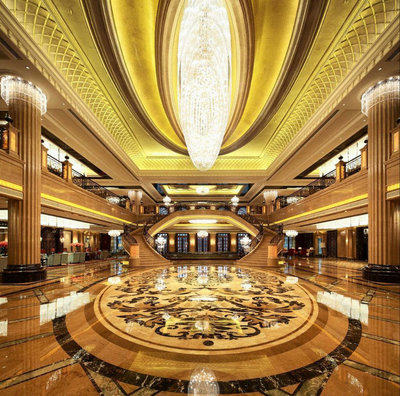 欧式豪华会所 游泳池 中餐厅 棋牌室CAD施工+ 实景照片参考资料