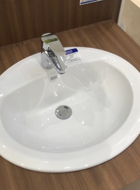 美标 台上盆 家用陶瓷洗脸盆 简约  CCAS0476 单孔 专柜正品