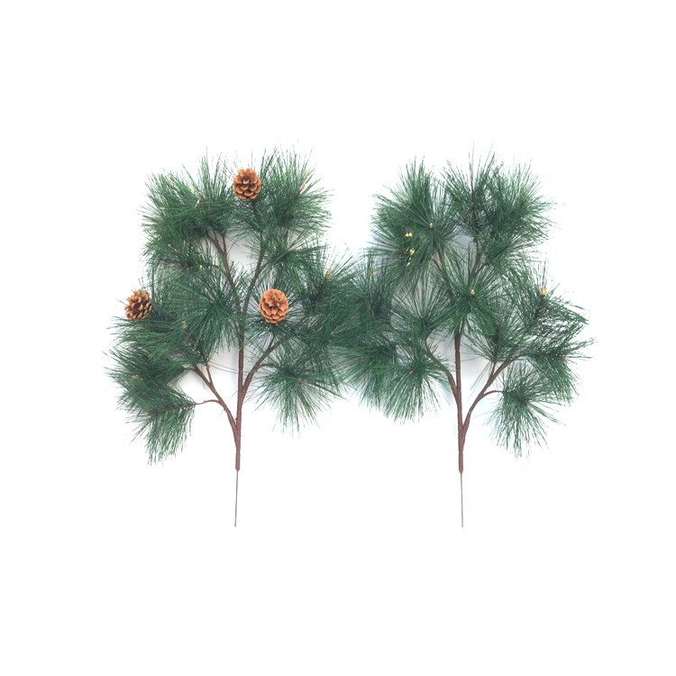 仿真植物15头枝条柏树叶电信厂家图片