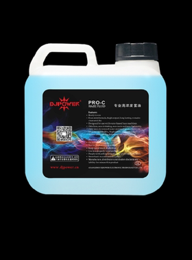 推荐DJPOWER蓝色液体雾机油PROC迪杰帕尔塑料3升装多用机型耗材