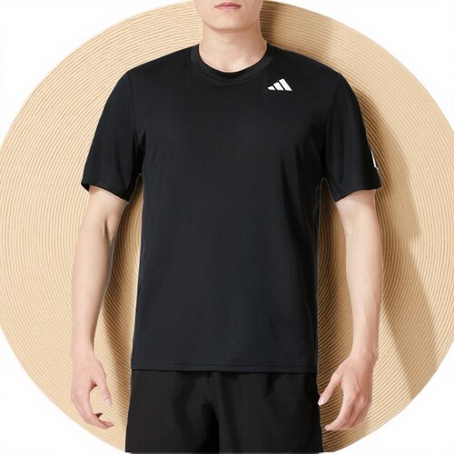 Adidas阿迪达斯正品新款夏季梭织速干百搭运动男子短袖T恤IS2296