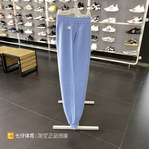 MLB正品秋季新款男女洛杉矶道奇针织跑步休闲运动长裤3APTB0336