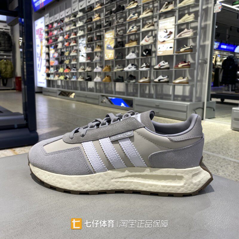 Adidas阿迪达斯正品秋新男子低帮三叶草经典户外拼接休闲鞋GY9922
