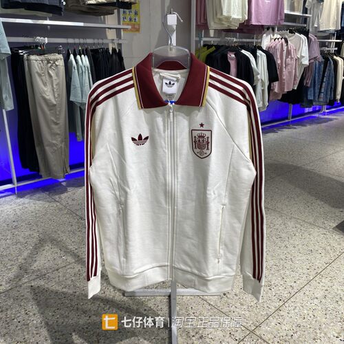 Adidas阿迪达斯正品春季新款男三叶草梭织翻领休闲夹克外套JZ2249