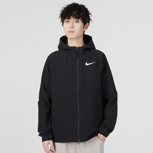 Nike耐克正品新款春秋男款针织连帽百搭运动休闲夹克外套DQ6594