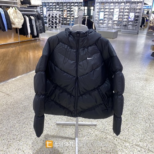 Nike耐克女连帽运动休闲羽绒服