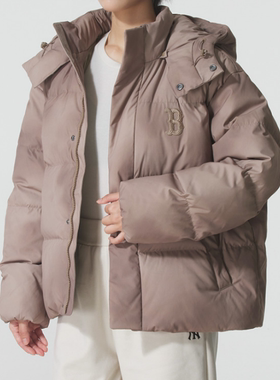 MLB正品新款冬季男女同款扎染时尚连帽休闲运动羽绒服3ADJB1556