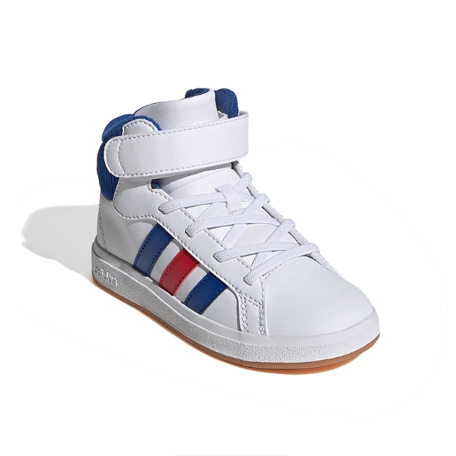 Adidas阿迪达斯正品新款春秋儿童高帮魔术贴户外运动休闲鞋JP8876