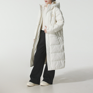 休闲宽松长款 MLB正品 男女连帽保暖时尚 冬季 羽绒服3ADJB1156 新款