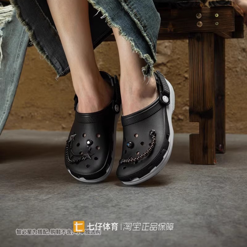 Crocs卡骆驰正品新款夏季男女通用休闲缓震室内拖鞋洞洞鞋211287