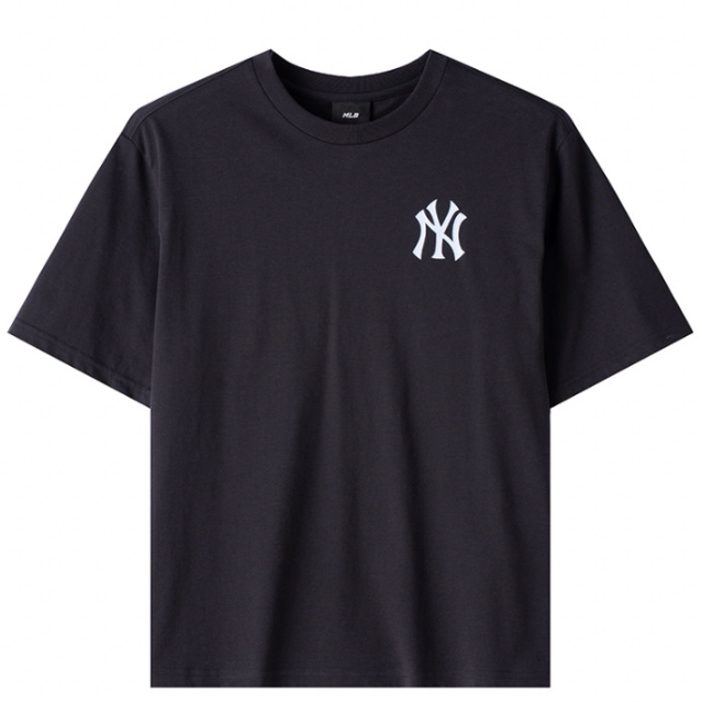 MLB正品新款夏季儿童款时尚百搭涂鸦纽约洋基短袖T恤7ATSB3563 - 实物图