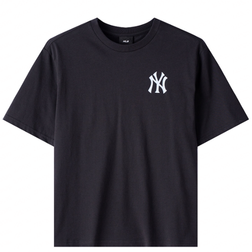 MLB正品新款夏季儿童款时尚百搭涂鸦纽约洋基短袖T恤7ATSB3563