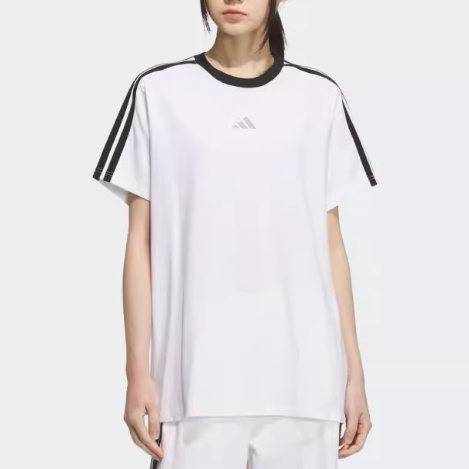 Adidas阿迪达斯正品新款夏季女子百搭时尚运动休闲短袖T恤KB7759