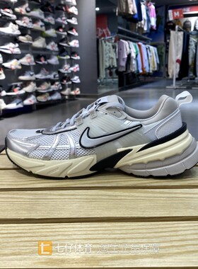 Nike耐克正品夏季新款男子V2K RUN低帮透气厚底老爹休闲鞋HJ4497