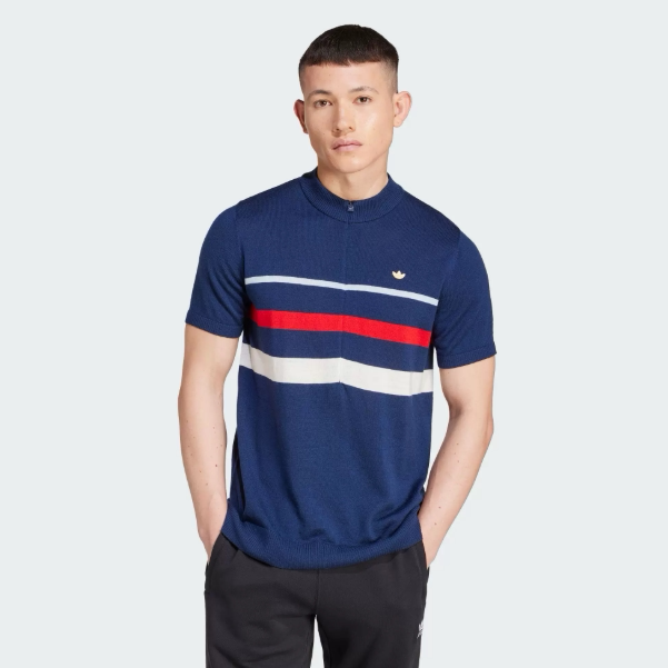Adidas阿迪达斯三叶草正品新款夏季男款撞色条纹短袖POLO衫IZ3183