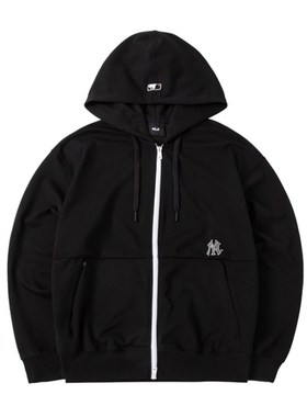 MLB正品新款春秋男女同款运动户外印花logo休闲夹克外套3ATRB0441