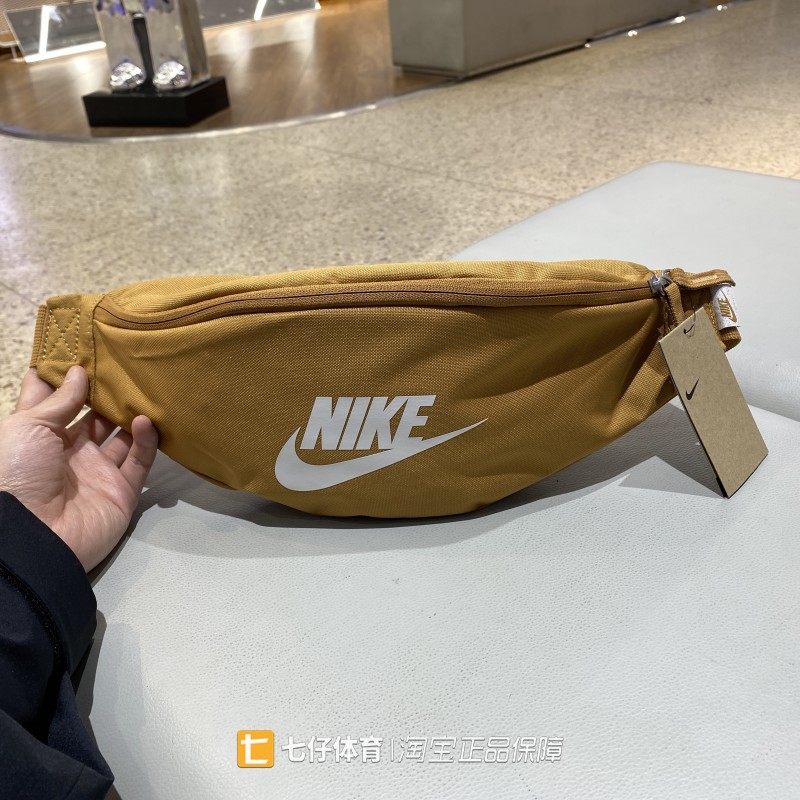 耐克织物男女通用休闲运动腰包