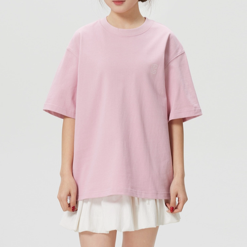 MLB正品春秋男女同款百搭纯棉印花logo圆领休闲短袖T恤3ATSB0263