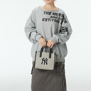MLB正品四季新款男女同款百搭时尚logo休闲拎包斜挎包3AORS062N