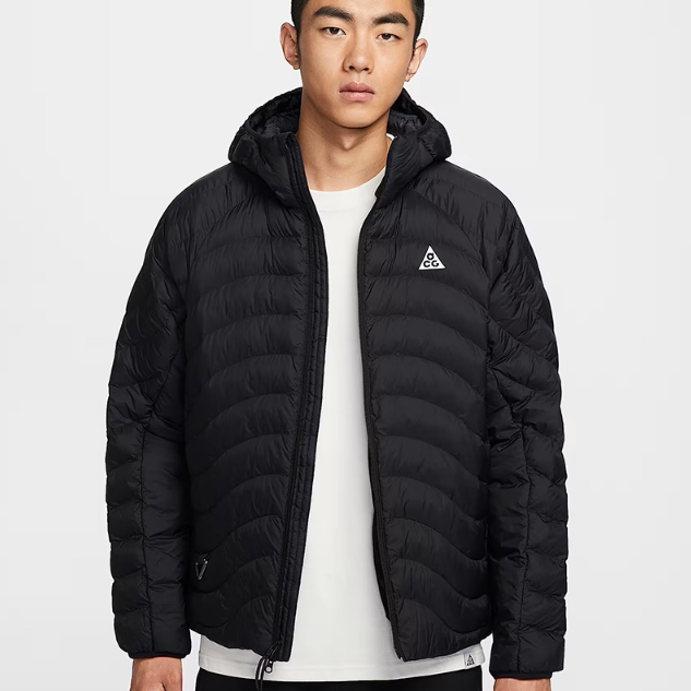 Nike耐克正品新款冬季男子连帽渐变百搭时尚运动休闲棉服HJ3736