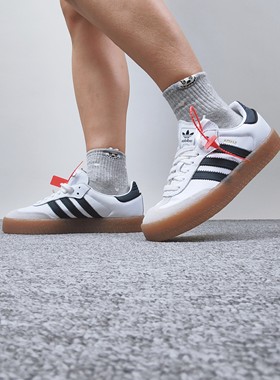 Adidas阿迪达斯正品特价秋季女子休闲舒适运动板鞋清仓优惠特卖