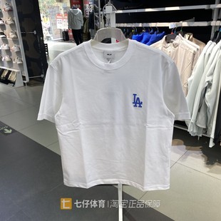 T恤3ATSM0643 新款 男女情侣NY腰果花大标印花运动短袖 MLB正品 夏季