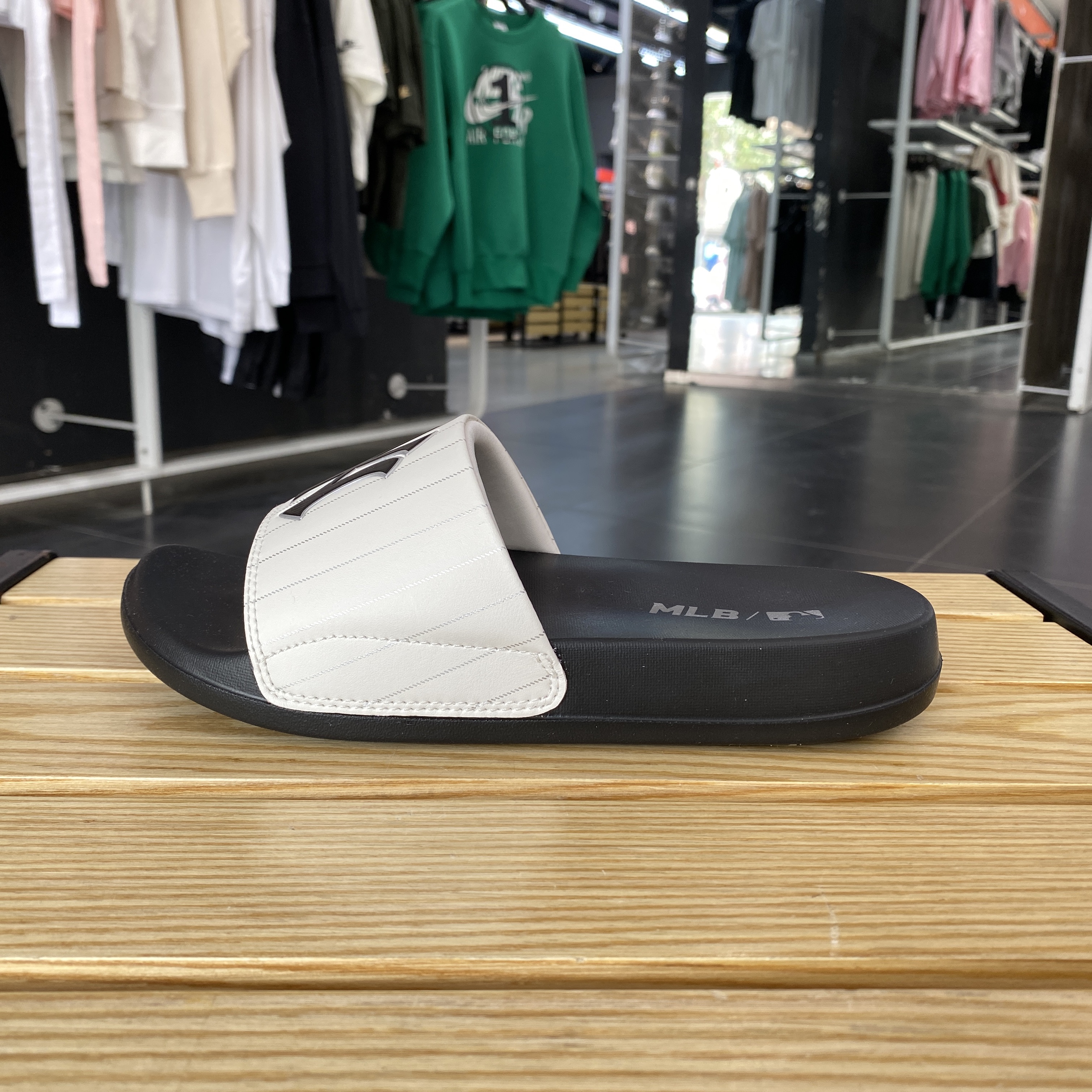 MLB男女拖鞋休闲拖鞋沙滩户外